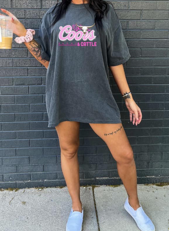 Coors & Cattle Tee
