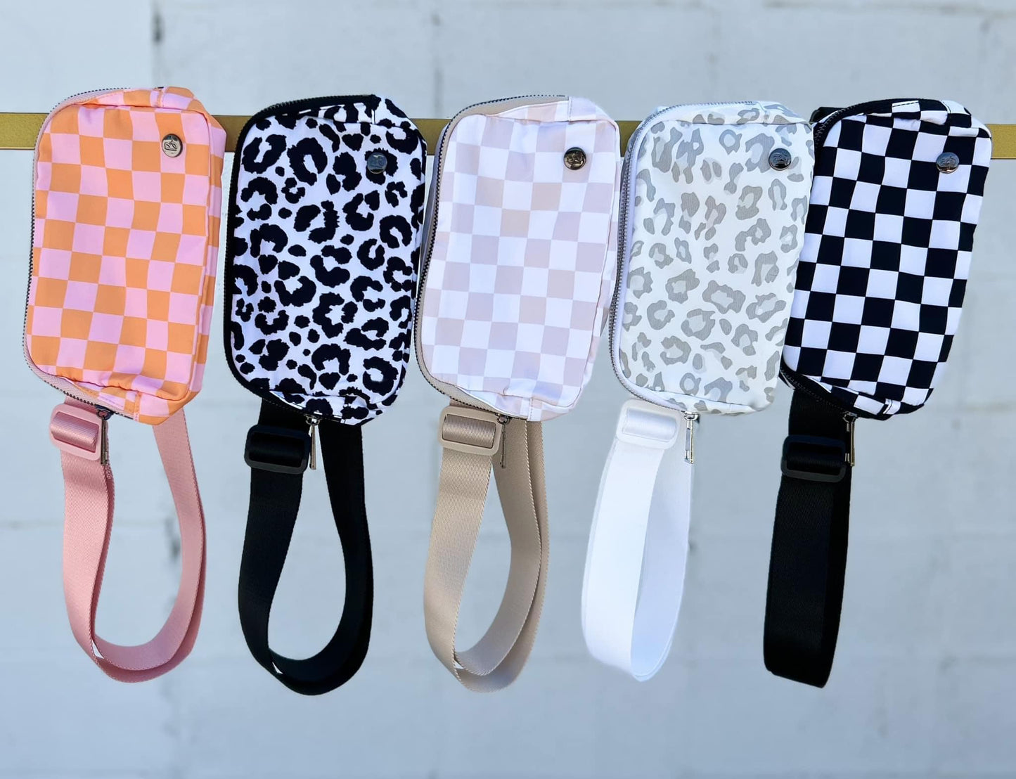 Checkered Bumb Bags