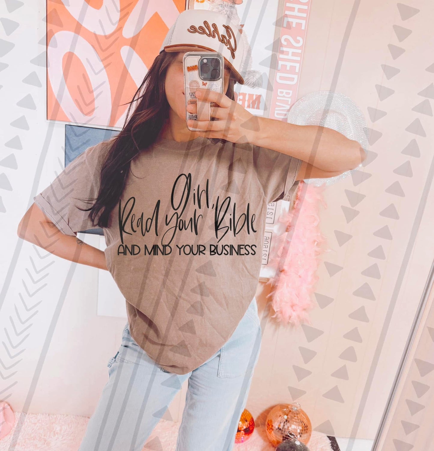 Read your bible&mind your business graphic - Multiple Styles