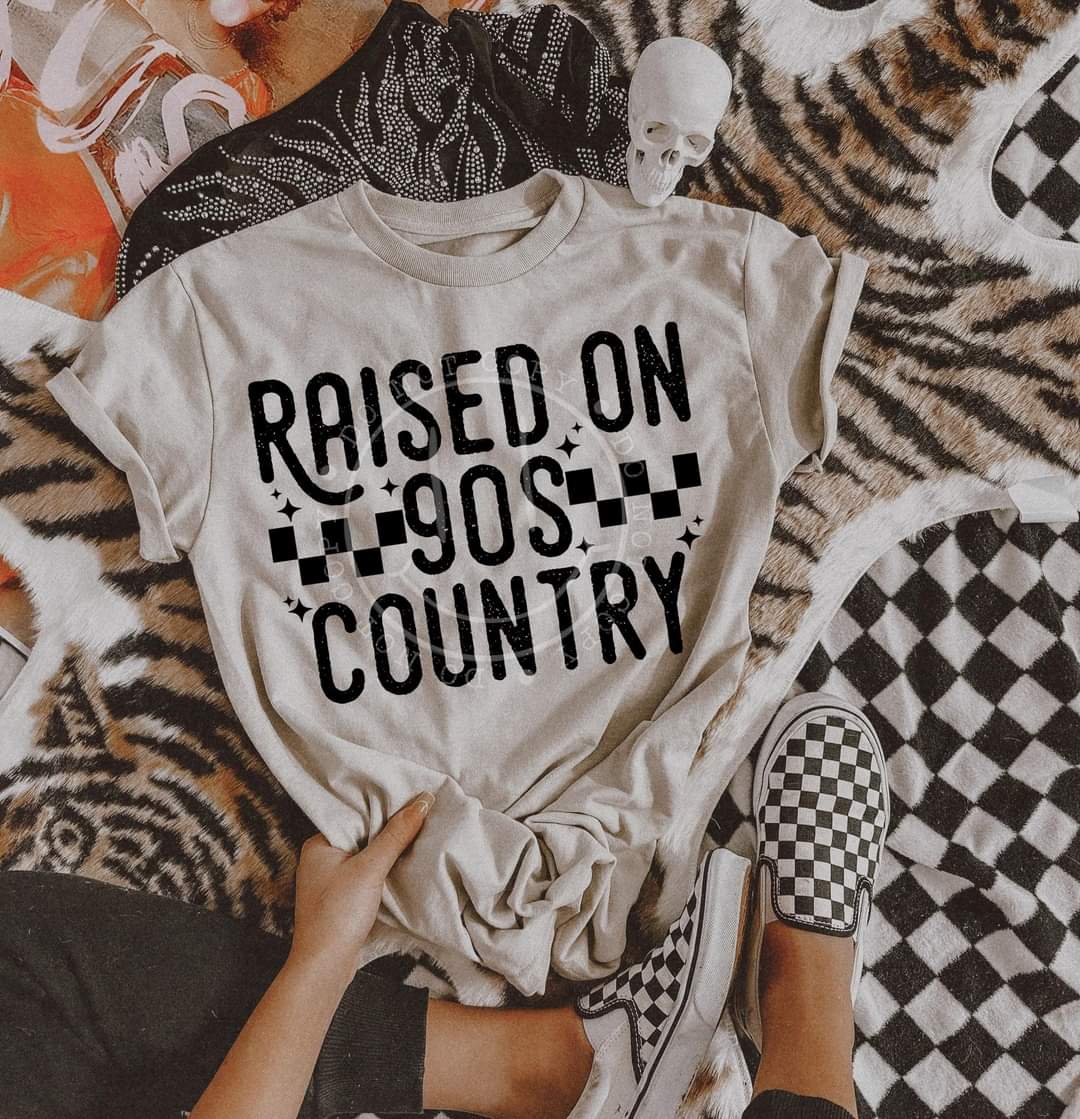Raised on 90s Country Graphic Tee