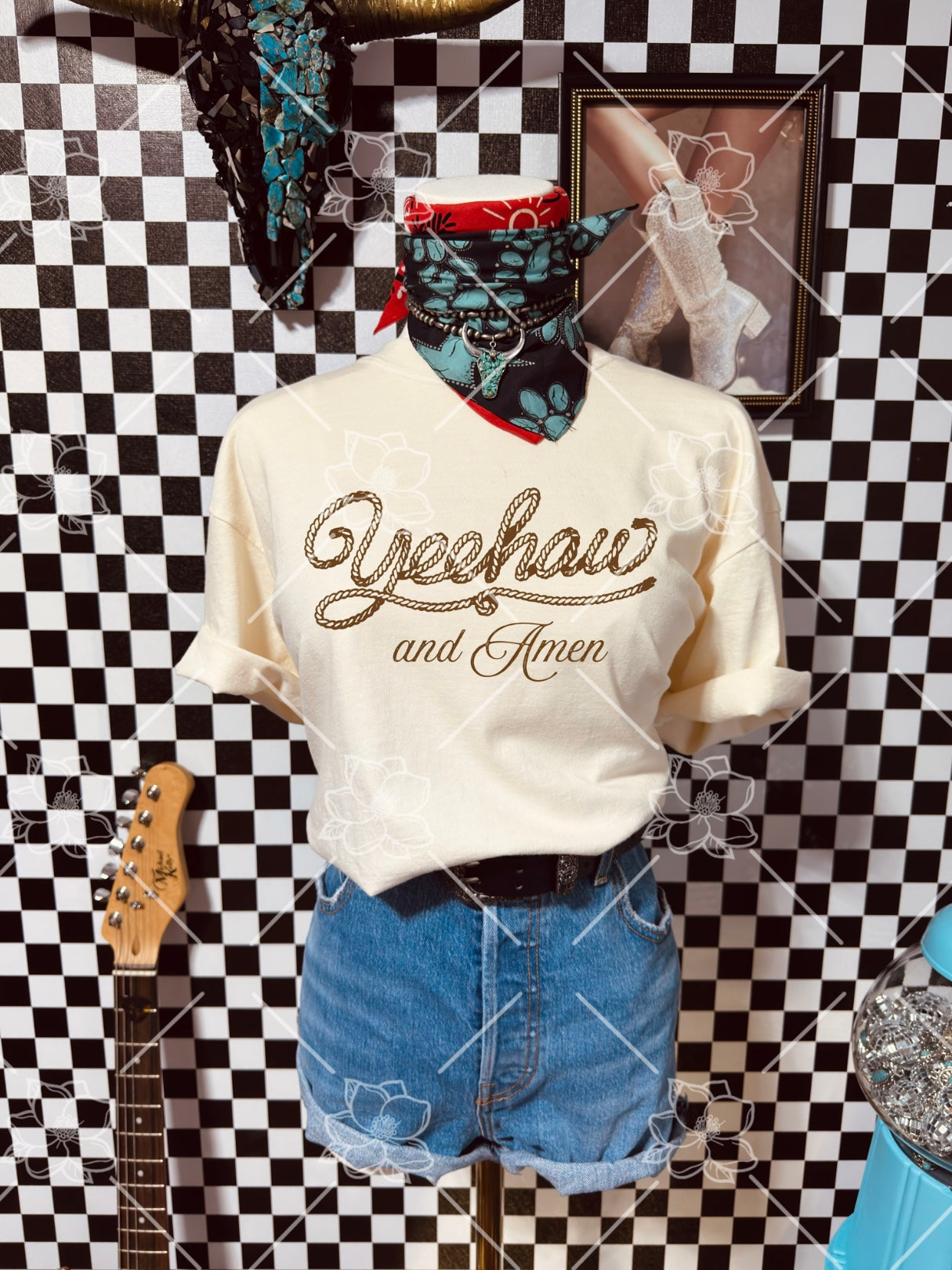 Yeehaw & Amen Graphic Tee