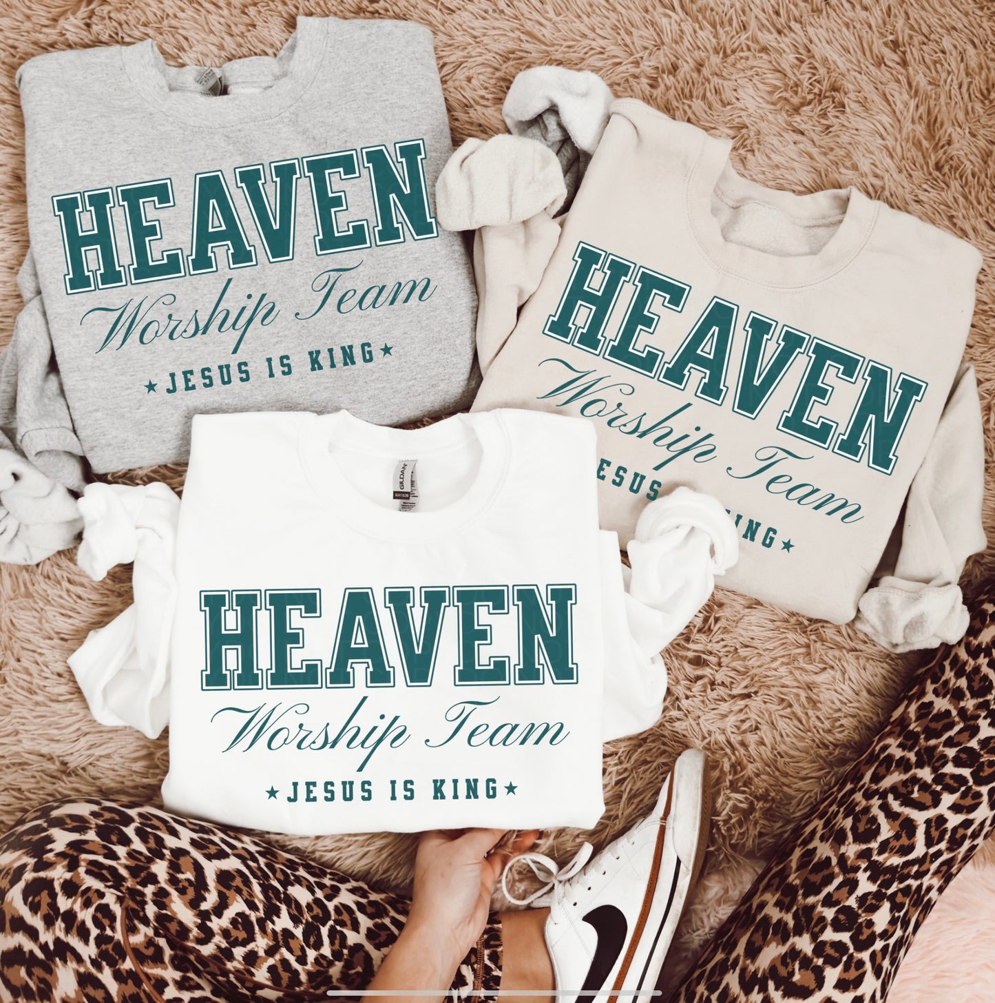 Heaven Worship Team Graphic - Multiple Styles