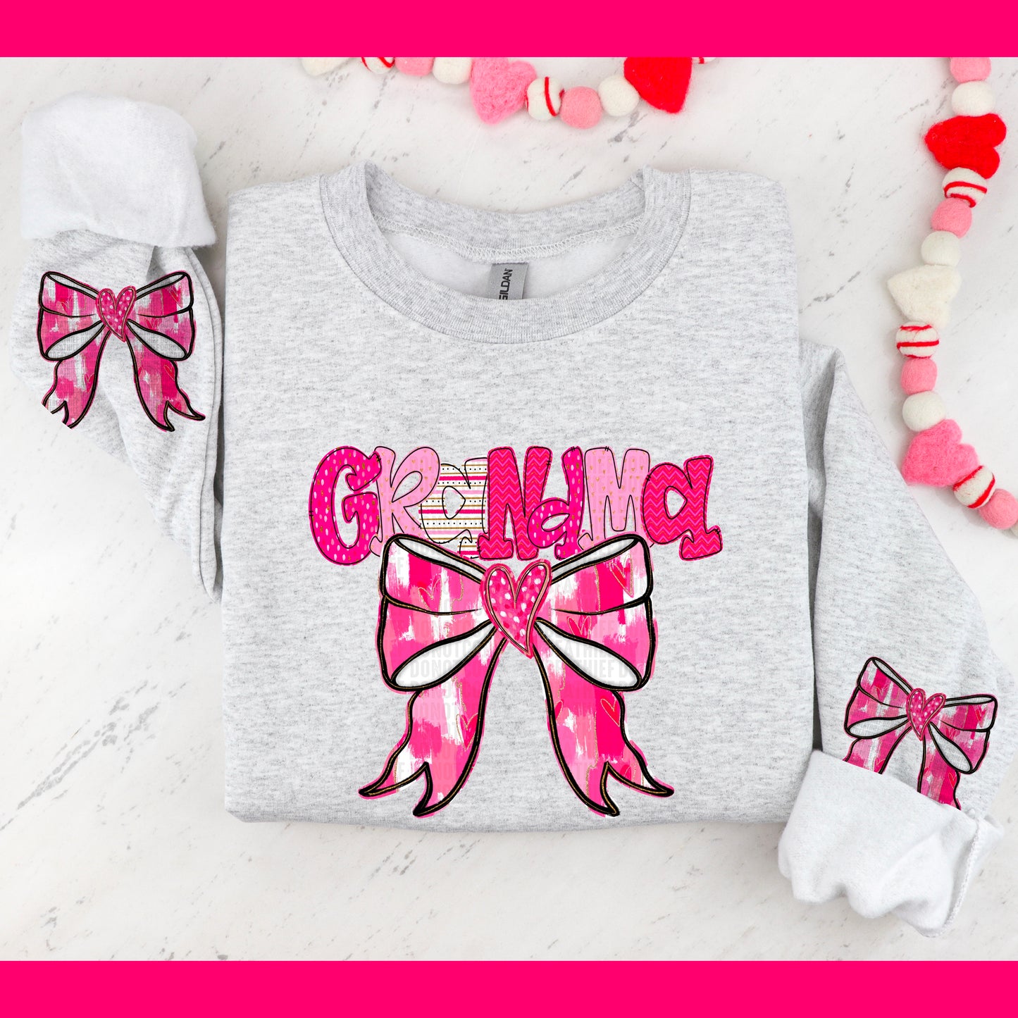 Coquette Valentines Graphic Sweatshirt