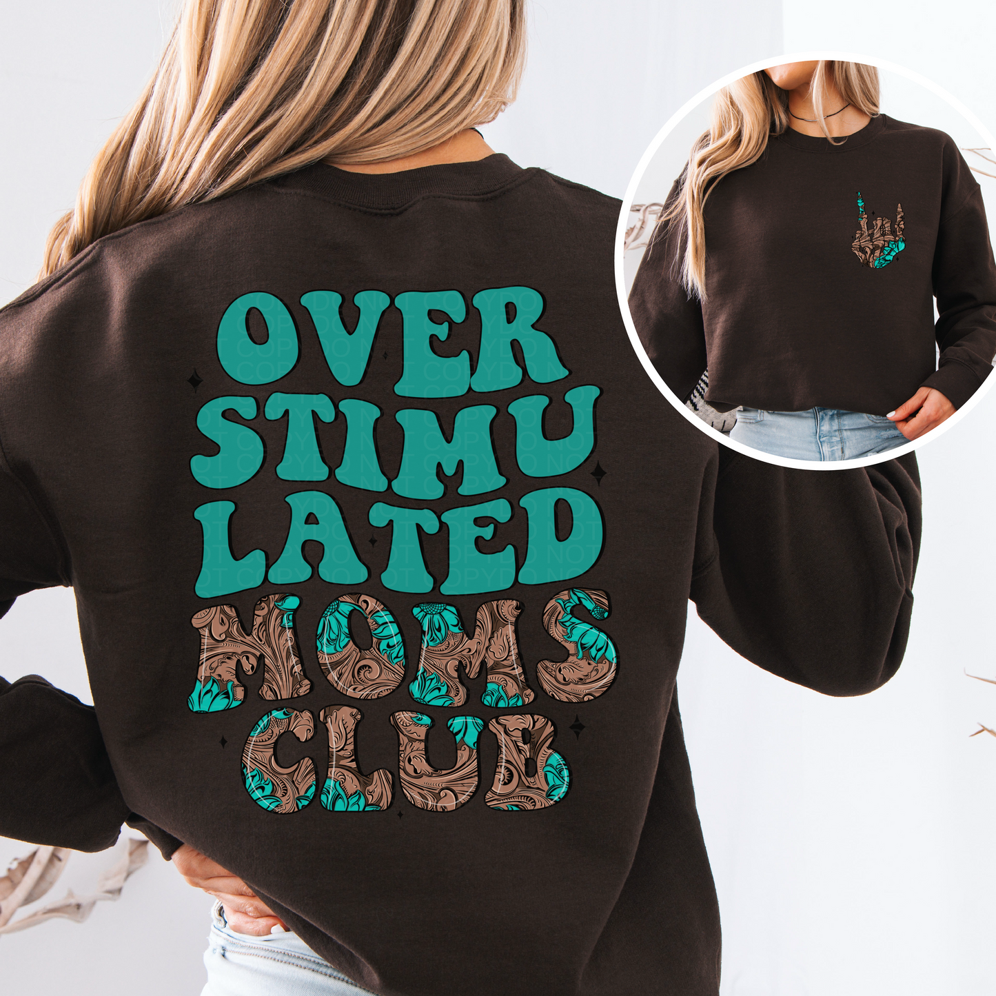 Overstimulated moms club punchy- Multiple Styles
