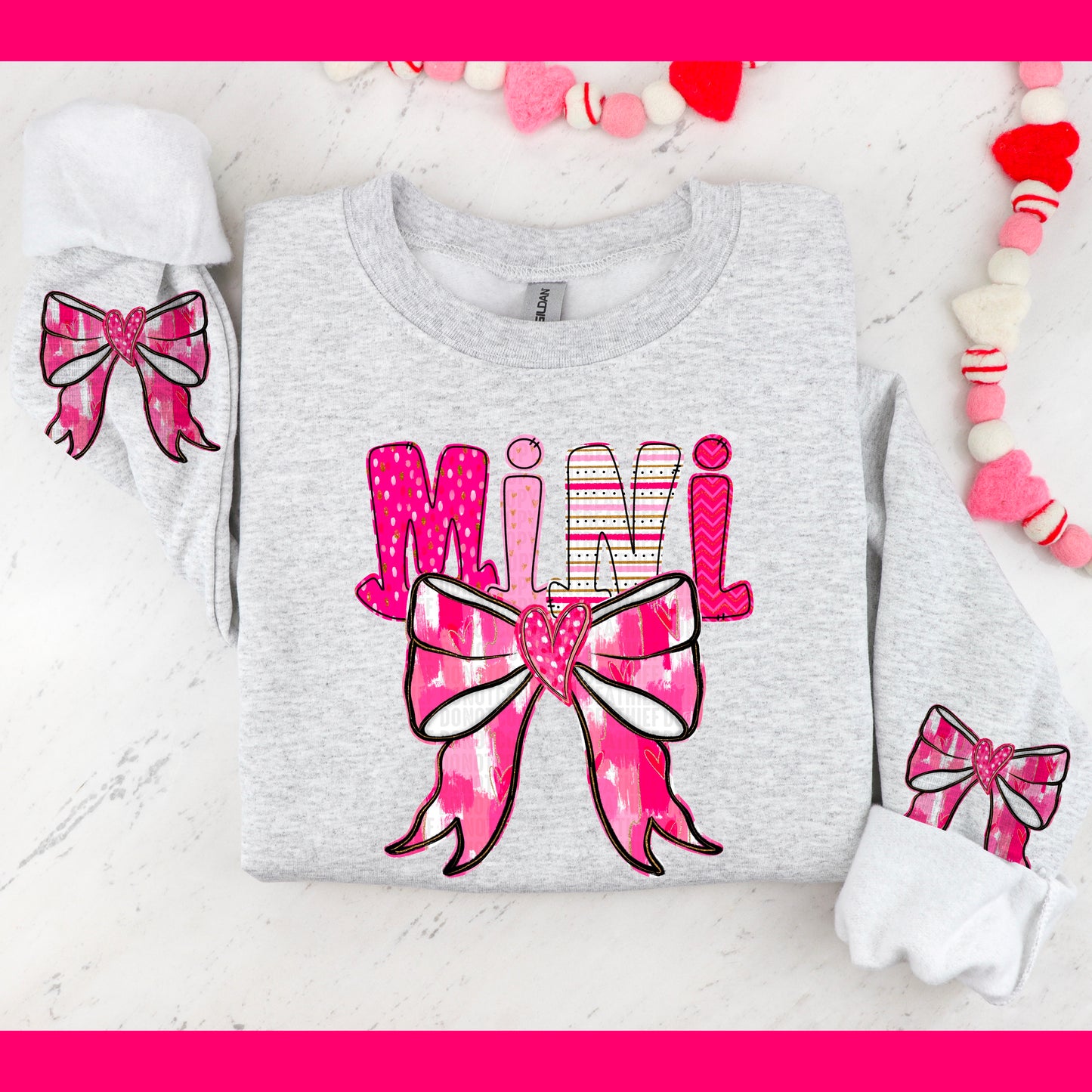 Coquette Valentines Graphic Sweatshirt