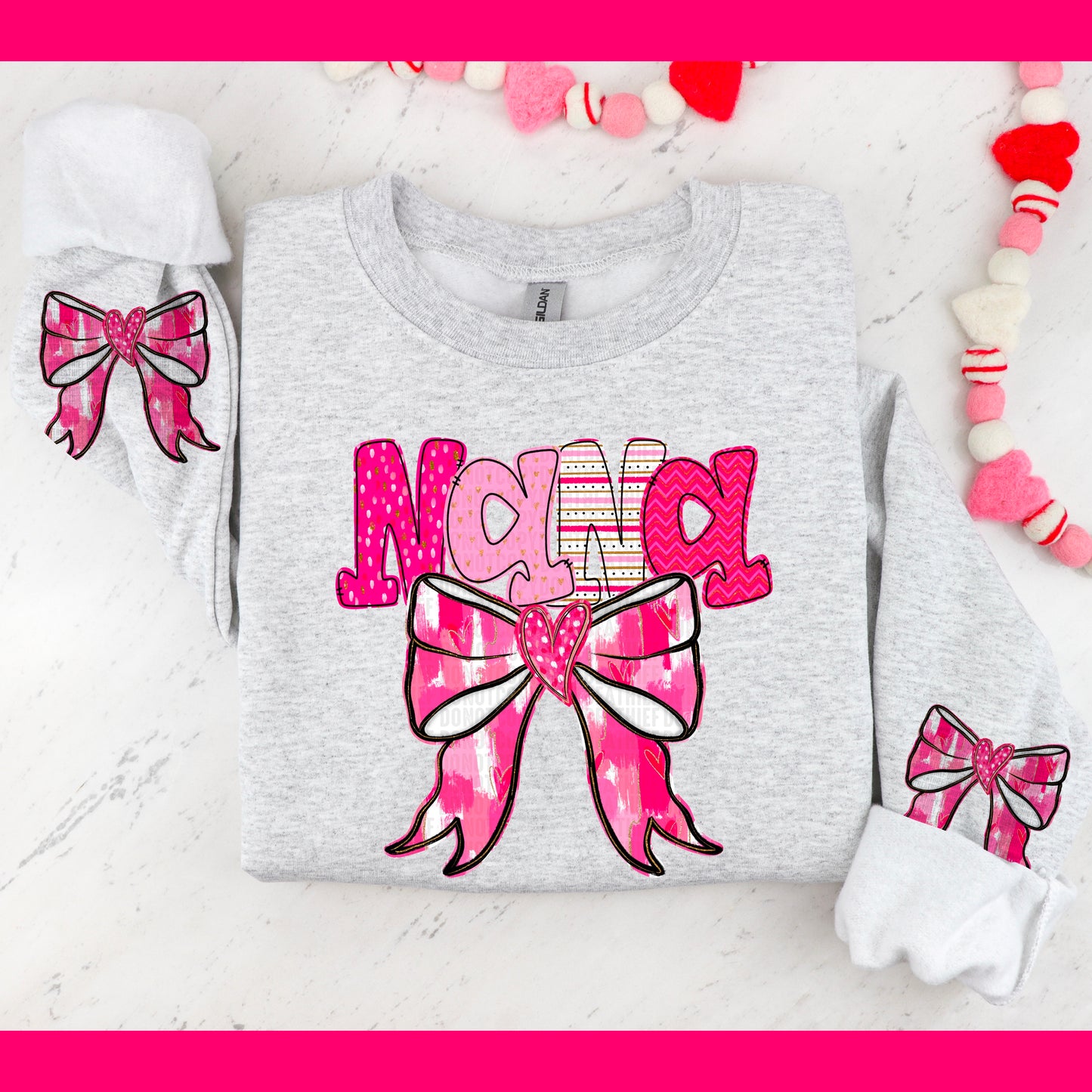 Coquette Valentines Graphic Sweatshirt