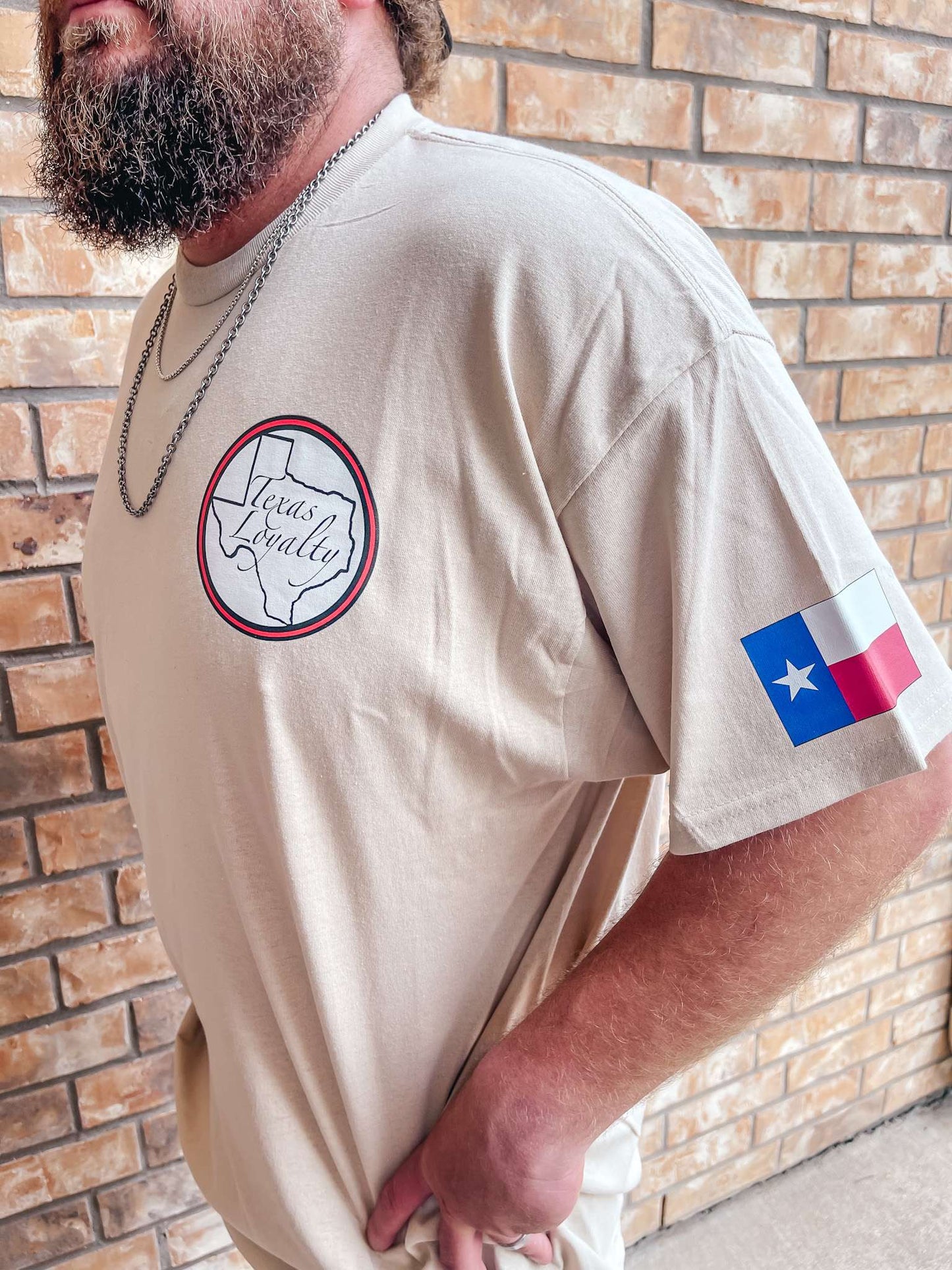 Texas Loyalty Oil Industry Silhouette