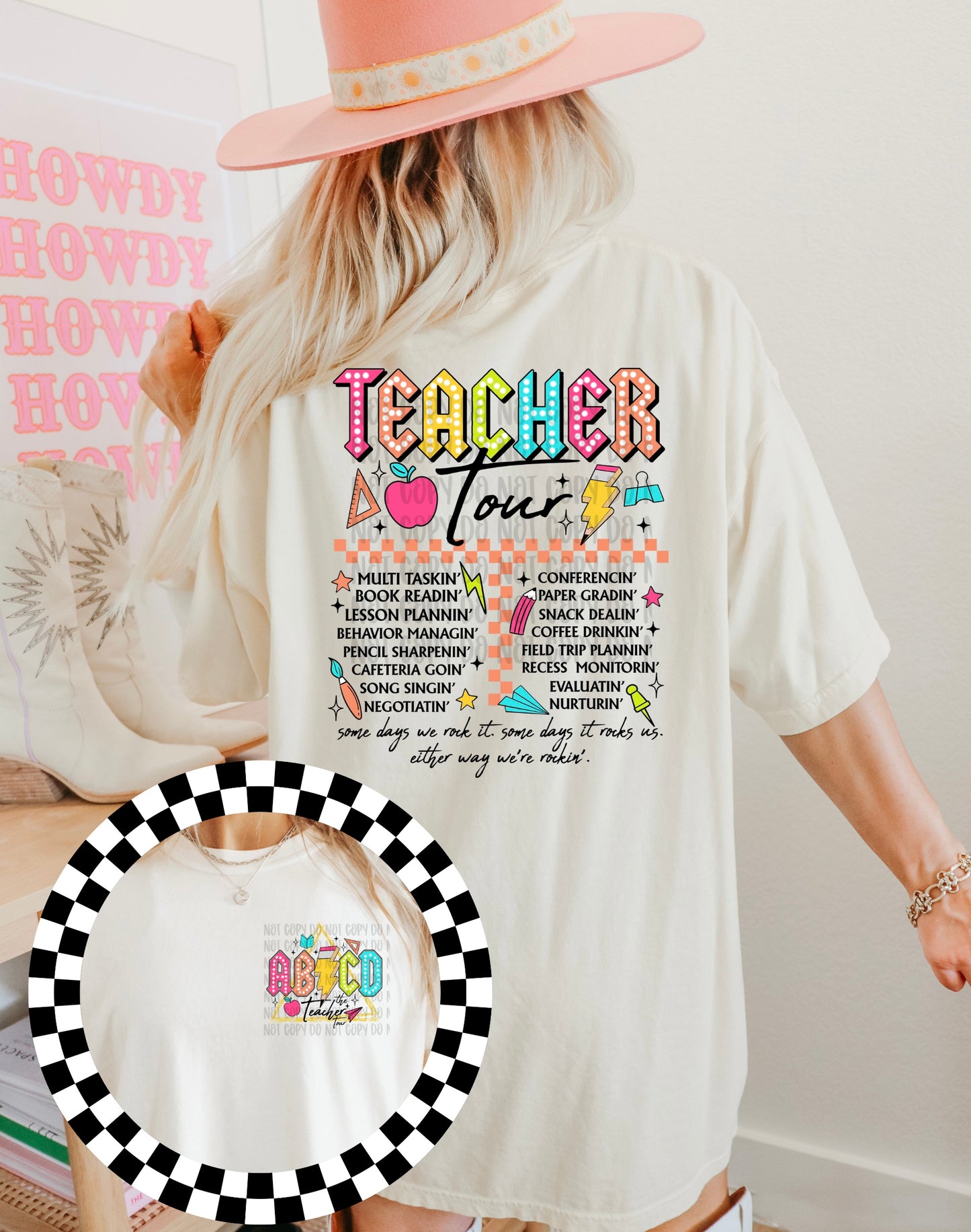 Teacher Tour Graphic Tee