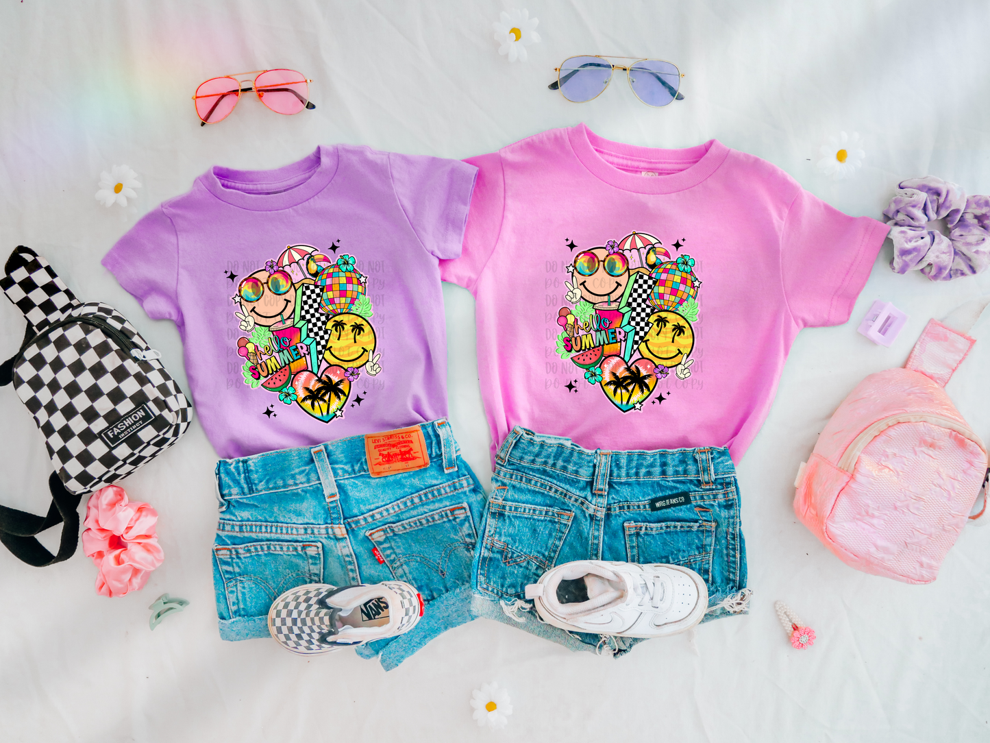 Summer Collage Tee - Youth