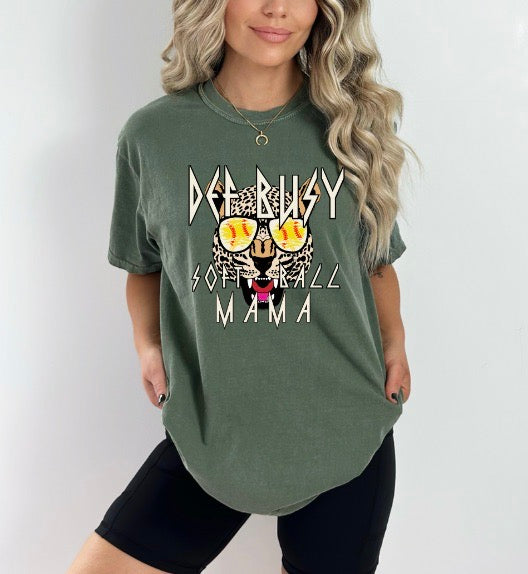 Def Busy Softball Mama