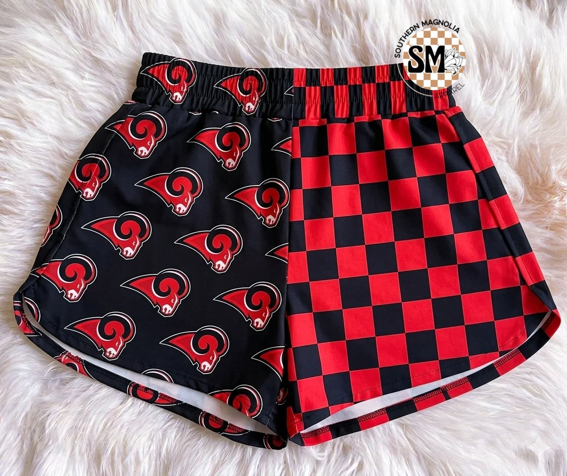 Magnolia Split Game Day Shorts - Mineral Wells