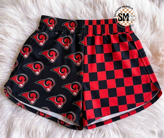 Magnolia Split Game Day Shorts - Mineral Wells