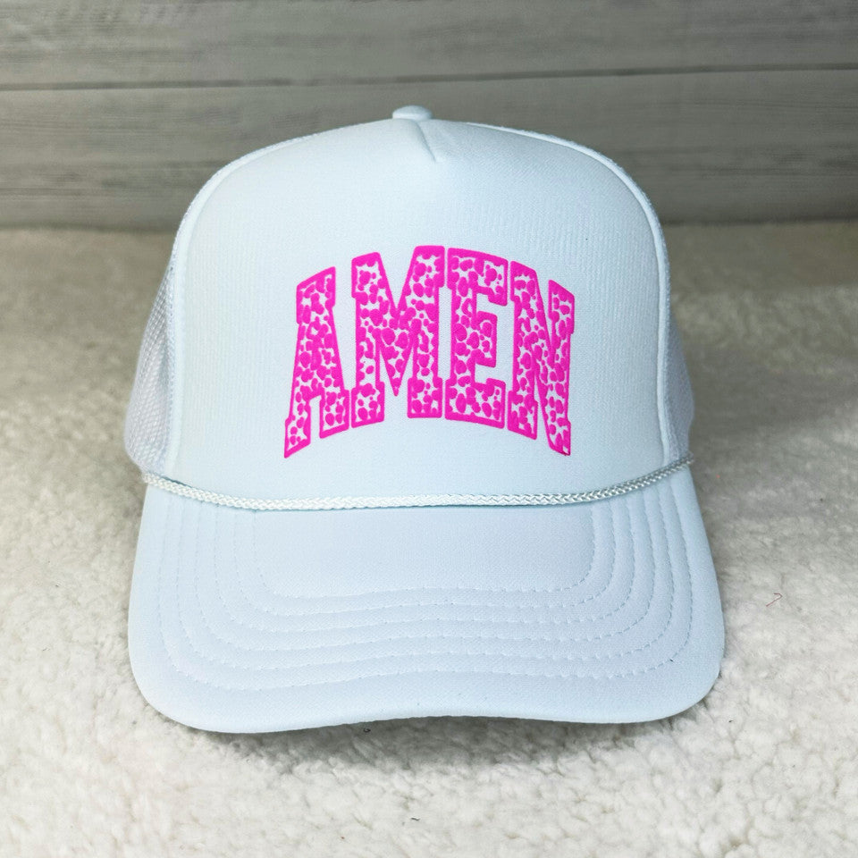 Amen Trucker Hat - Puff