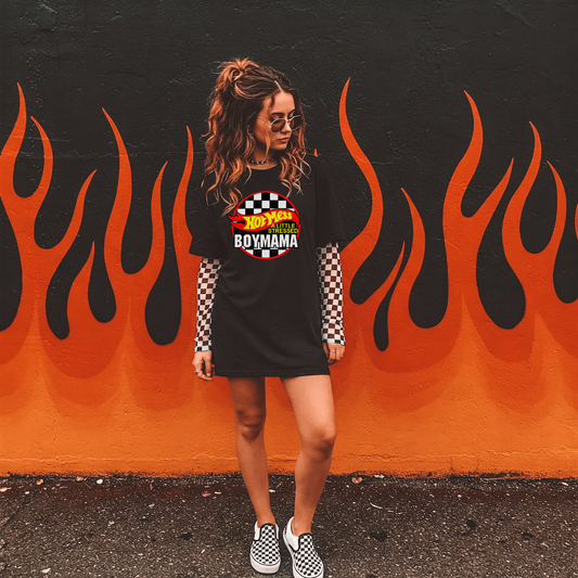 Hot mess, stessed mama graphic