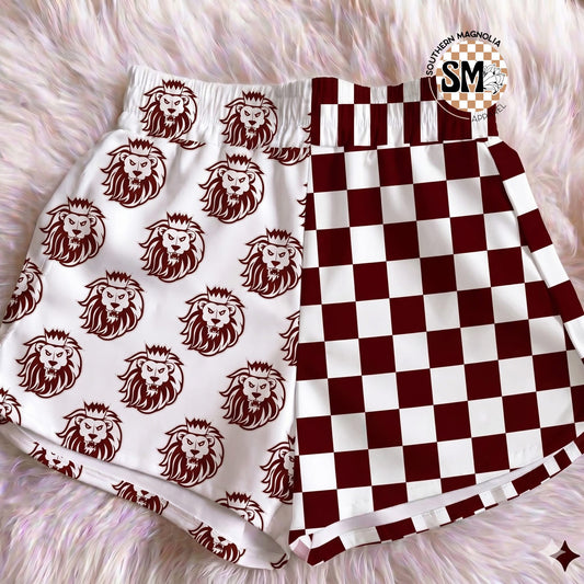 Magnolia Split Game Day Shorts - Poolville