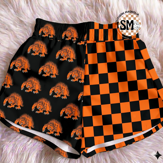 Magnolia Split Game Day Shorts - Springtown