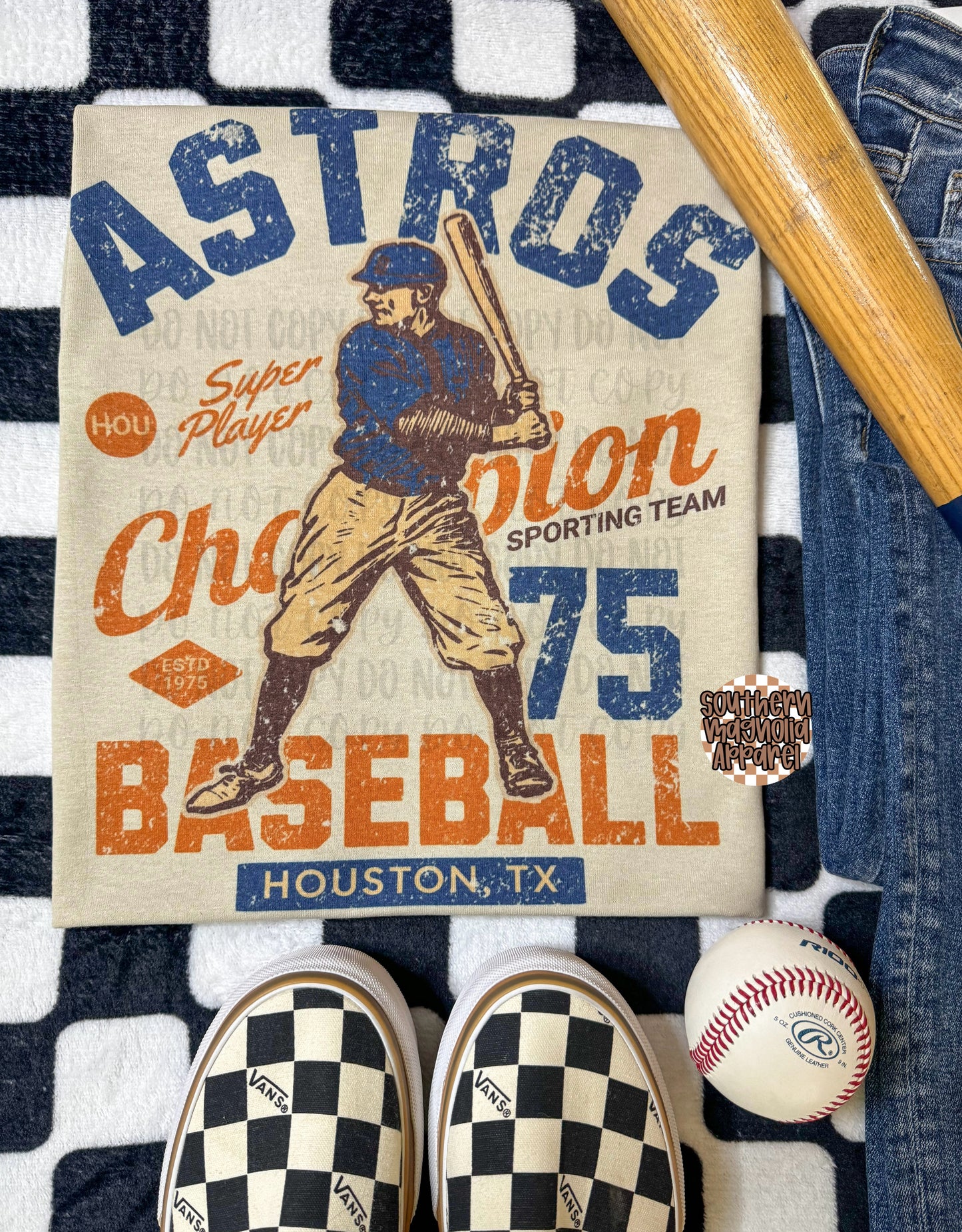 Vintage baseball graphic tee