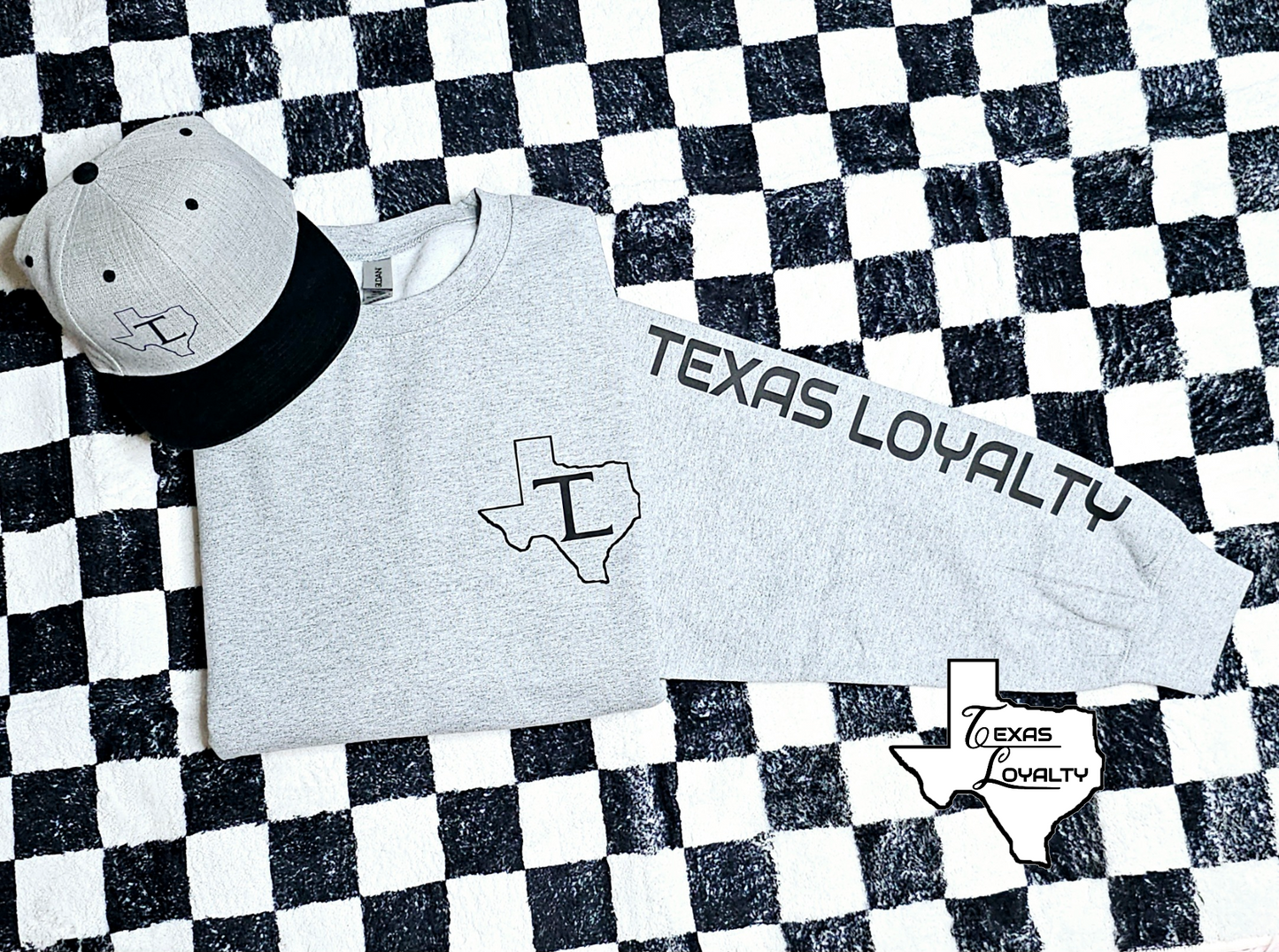 Texas Loyalty Athletic Grey Pullover